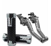 GQUIKGW Replace Motorcycle Brake Clutch Levers Set, Adjustable Handle Bar for for Shadow 750 1998-2010 1100 1997-2010(Grey)