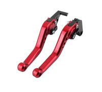 GQUIKGW Replace Motorcycle Brake Lever Control Handles Accessories for Kawasaki for Ninja ZX6R ZX-6R ZX-636 ZX-6RR 2000-2004 2003 2002 2001(Black- Silver)