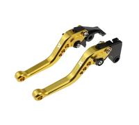 GQUIKGW Replace Motorcycle Control Handles Pivot Brake Clutch Levers for Y-AMAHA XT225 1995-2007 XT350 1985-2000 XT660X XT660 2004-2013(Yellow)