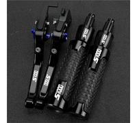 GQUIKGW Replace Motorcycle Foldable Adjustable Brake Clutch Levers Handlebar Grips Ends for Suzuki GSX-S1000F GSXS1000 F ABS 2015-2019
