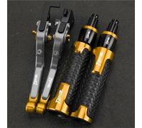 GQUIKGW Replace Motorcycle Foldable Adjustable Brake Clutch Levers Handlebar Grips Ends for Suzuki TL1000R TL1000 R 1998-2003