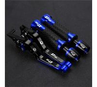 GQUIKGW Replace Motorcycle Folding Brake Clutch Levers Handlebar Hand Grips Ends Adjustable for ST1300 ST1300A ST 1300 1300A 2003-2007(Blue)