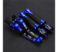 GQUIKGW Replace Motorcycle Folding Brake Clutch Levers Handlebar Hand Grips Ends Adjustable for ST1300 ST1300A ST 1300 1300A 2003-2007(Blue 3)