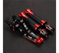 GQUIKGW Replace Motorcycle Folding Brake Clutch Levers Handlebar Hand Grips Ends Adjustable for ST1300 ST1300A ST 1300 1300A 2003-2007(Red 2)