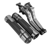 GQUIKGW Replace Motorcycle Folding Extendable Clutch Levers Brake Adjustable Handle for Kawasaki Z1000 R Z1000SX 2017 2018 2019 2020(Black5)