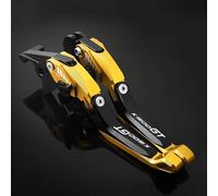 GQUIKGW Replace Motorcycle Parts Adjustable Pivot Brake Clutch Levers Control Handles for BMW K1600GT GTL K1600B 2011-2016(Yellow)