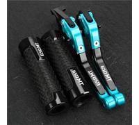 GQUIKGW Replace Pivot Clutch Levers Control Handles Motorcycle Parts Brake Lever Adjustable for CFMOTO 650MT 650 MT All Year(Blue 1)