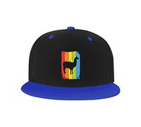 GQWJKSZ Adjustable Hat for Men Women, Colourful Llama Unisex Hip Hop Baseball Cap Trucker Dad Hats