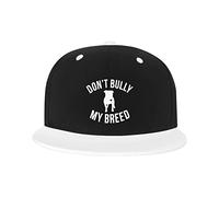 GQWJKSZ Adjustable Hat for Men Women, Don't Bully My Breed Unisex Hip Hop Baseball Cap Trucker Dad Hats