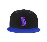 GQWJKSZ Adjustable Hat for Men Women, Epilepsy Cancer Awareness Flag Unisex Hip Hop Baseball Cap Trucker Dad Hats