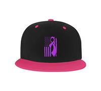 GQWJKSZ Adjustable Hat for Men Women, Epilepsy Cancer Awareness Flag Unisex Hip Hop Baseball Cap Trucker Dad Hats