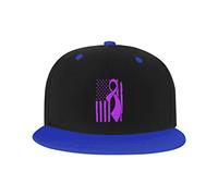 GQWJKSZ Adjustable Hat for Men Women, Epilepsy Cancer Awareness Flag Unisex Hip Hop Baseball Cap Trucker Dad Hats