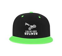 GQWJKSZ Adjustable Hat for Men Women, I Do My Own Motorcycle Stunts Unisex Hip Hop Baseball Cap Trucker Dad Hats