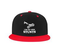 GQWJKSZ Adjustable Hat for Men Women, I Do My Own Motorcycle Stunts Unisex Hip Hop Baseball Cap Trucker Dad Hats