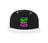 GQWJKSZ Adjustable Hat for Men Women, I Don't Know Shit AboutUnisex Hip Hop Baseball Cap Trucker Dad Hats