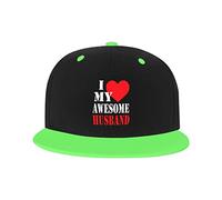 GQWJKSZ Adjustable Hat for Men Women, I Love My Husband Unisex Hip Hop Baseball Cap Trucker Dad Hats