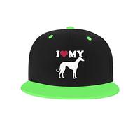 GQWJKSZ Adjustable Hat for Men Women, I Love My Italian Grey Hounds Unisex Hip Hop Baseball Cap Trucker Dad Hats