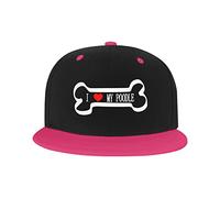 GQWJKSZ Adjustable Hat for Men Women, I Love My Poodles Unisex Hip Hop Baseball Cap Trucker Dad Hats