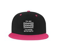 GQWJKSZ Adjustable Hat for Men Women, I'm an Engineer Good with Math Unisex Hip Hop Baseball Cap Trucker Dad Hats