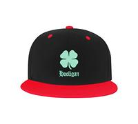 GQWJKSZ Adjustable Hat for Men Women, Irish Hooligans Shamrocks Unisex Hip Hop Baseball Cap Trucker Dad Hats