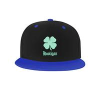 GQWJKSZ Adjustable Hat for Men Women, Irish Hooligans Shamrocks Unisex Hip Hop Baseball Cap Trucker Dad Hats