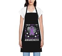 GQWJKSZ AutoimmuneAwareness Aprons For Women Men Waterproof Bib Apron Chef Aprons For Kitchen Cooking Baking Bbq Gardening