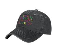 GQWJKSZ Broken Crayons Still Color for MentalAwareness Novelty Baseball Cap Classic Hat for Men Women Adjustable Black