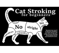 GQWJKSZ Cat Bathroom Cat Petting Beginner Black and White Cat Art Wall Decor Poster Tin Sign Iron Painting Vintage Metal Tin Sign Vintage Home Bedroom Kitchen Sign Garden Patio Wall Decor 5.5×8 inch