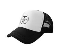 GQWJKSZ Charlie Kirk Forever in Our Hearts Trucker Hat Vintage Dad Hats Adjustable Men Women Baseball Cap Black