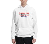 GQWJKSZ Charlie Kirk True American Hero Rest In Peace Hoodies For Men Women Unisex Hoodies Hooded Sweatshirt XL White
