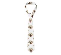 GQWJKSZ Custom Neckties with Funny Photo Personalized Tie with Pet Face Picture Mens Novelty Tie for Valentine's Day Birthday Gift