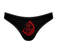 GQWJKSZ Guam Hook Women's Thong Underwear Seamless Panties No Show T-Back Breathable G-String