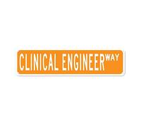 GQWJKSZ Metal Sign Clinical Engineer WAY Vintage Signs Retro Tin Signs Aluminum Sign Gift for Home Living Room Club Garden Wall Yard Funny Coffee Decor 4x16 Inch