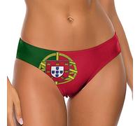 GQWJKSZ Portugal Flag Sexy Thong G-String for Women T-Back Printed Panties Underwear