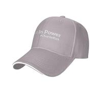 GQWJKSZ Rest in Power Charlie Kirk Trucker Hat Vintage Dad Hats Adjustable Men Women Baseball Cap Gray