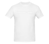 GQWJKSZ The Charlie Kirk Show T-Shirt Men's Short Sleeve Crew Neck Cotton Shirt White
