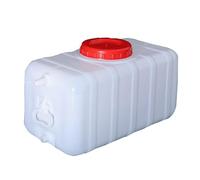 GQZJY Large water container 100l plastic water tank caravan camping water carrier with tap 50l food grade water storage containers for Travel Hiking RV Emergency(Size:110L)