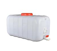 GQZJY Outdoor Camping Car Water Tank Food Water Bottle with Tap Large Capacity Plastic Jerry Can Drinking Water for Camping Car Gardening (Size: 30L)