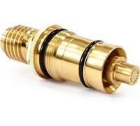 GR-47450000/47450 1/2" Thermostatic Cartridge (Thermo Element) - Compatible with Grohtherm 1000/3000 / Automatic 2000 Shower and Tub Mixers - Brass Slider for Increased Durability