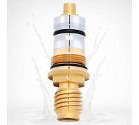 GR-47450000 for Grohe 1/2' Thermostatic Cartridge, for grohe 47450 cartridge, 47450 Compatible with Grohtherm 1000, 2000, Auto 2000 Systems, Precision Temperature Control, Brass