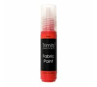 GR Trimits | Fabric Paint Pen | 20ml | Red | Water Based | FP20-16
