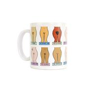GR Vagina Pussy Mug Novelty Ceramic Humour Adult Fun Gift Present Secret Santa