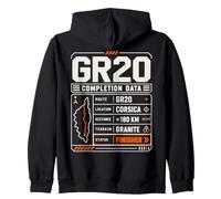 GR20 Completion Data Corsica Finisher Hiking Zip Hoodie