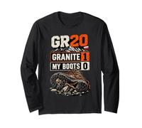 GR20 Granite 1 My Boots 0 Corsica Hiking Humor Long Sleeve T-Shirt