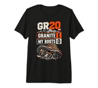 GR20 Granite 1 My Boots 0 Corsica Hiking Humor Premium T-Shirt