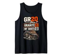 GR20 Granite 1 My Boots 0 Corsica Hiking Humor Tank Top