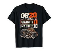 GR20 Granite 1 My Boots 0 Corsica Hiking Humor Value Graphic T-Shirt