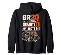 GR20 Granite 1 My Boots 0 Corsica Hiking Humor Zip Hoodie