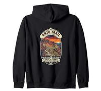 GR20 Trail Corsica/FR High-Altitude Hiking Venture Badge Zip Hoodie