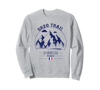 GR20 Trail Corsica France Hiking French Flag Trekking Sweatshirt